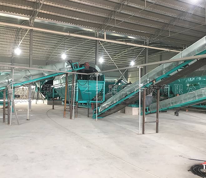 生产的生态肥料通过合理配方