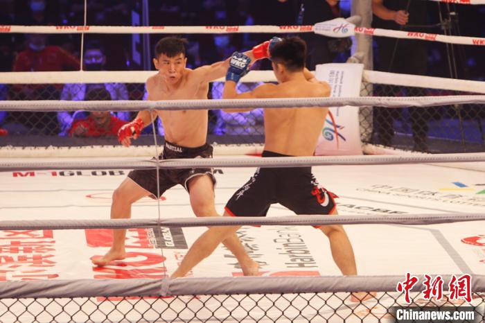 WKG&M-1综合格斗赛在哈尔滨开赛 六国二十名选手参