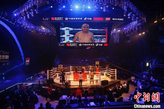 WKG&M-1综合格斗赛在哈尔滨开赛 六国二十名选手参