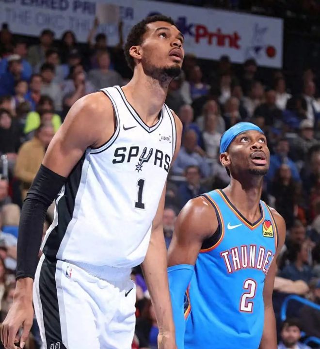 亚历山大与文班亚马MVP争夺进入白热化 雷霆马刺