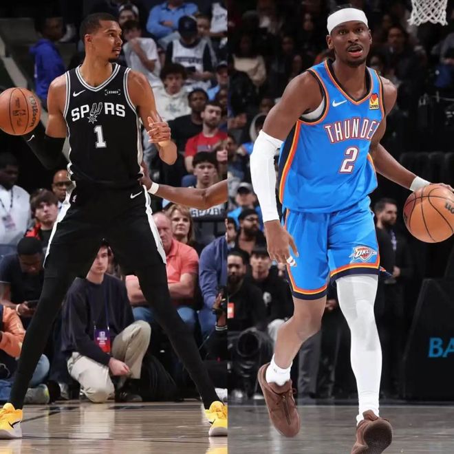 亚历山大与文班亚马MVP争夺进入白热化 雷霆马刺