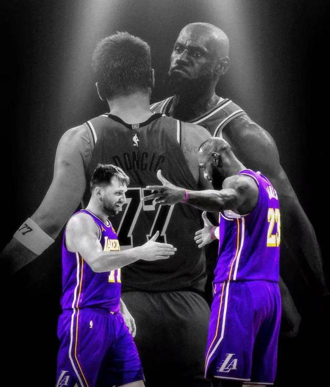 詹姆斯力压东契奇湖人擒骑士提前锁定季后赛席