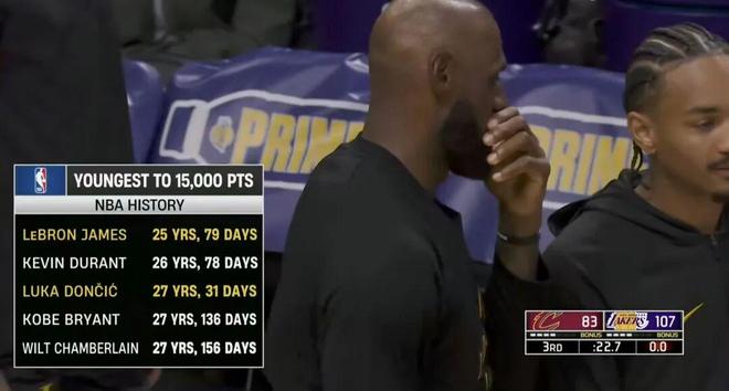 詹姆斯力压东契奇湖人擒骑士提前锁定季后赛席