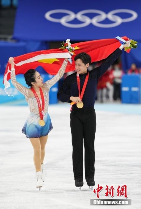 隋文静韩聪发布新单曲纪念冬奥夺冠一周年